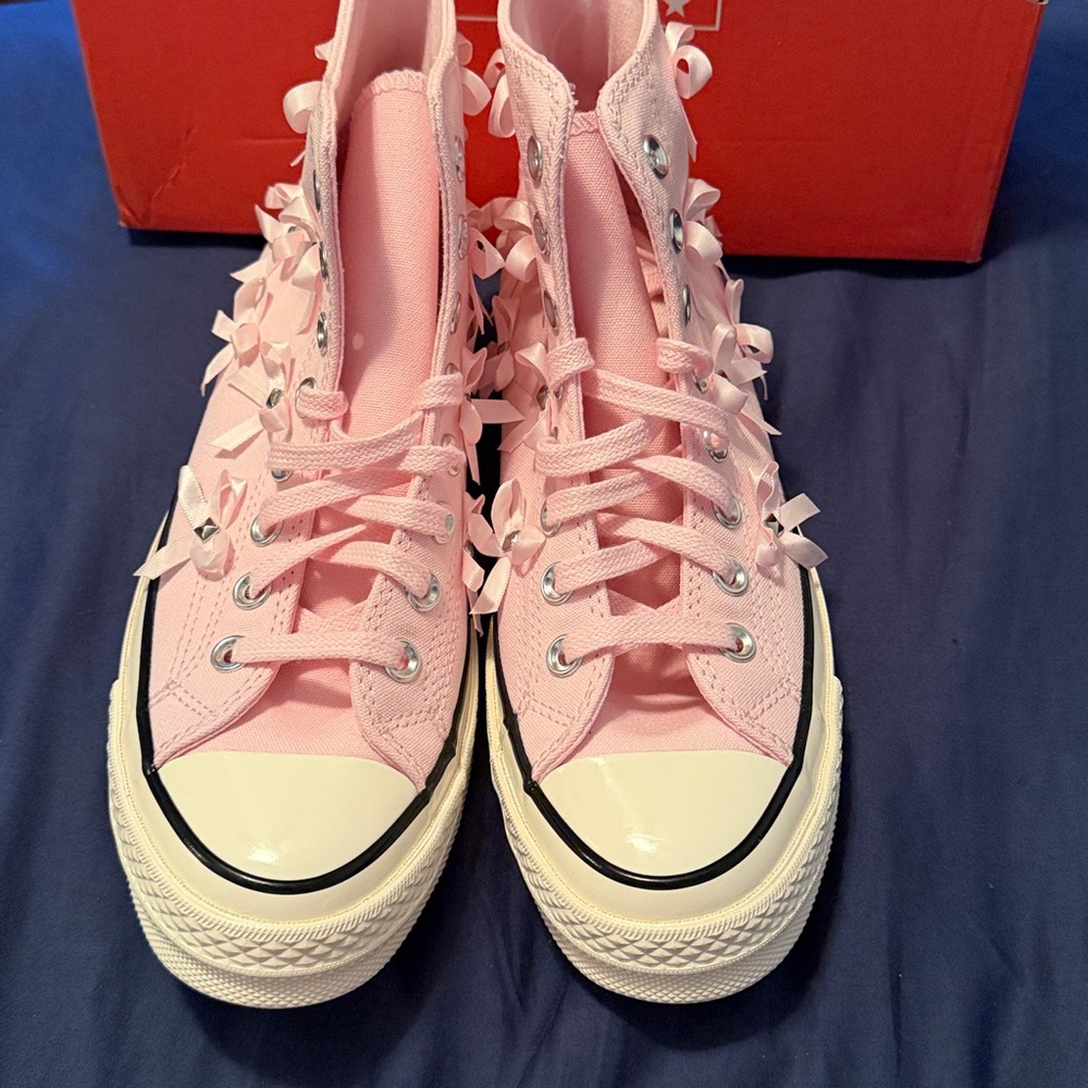 Chuck 70 Bows & Studs High-Top Sneakers ✨New✨ - Picture 5 of 7